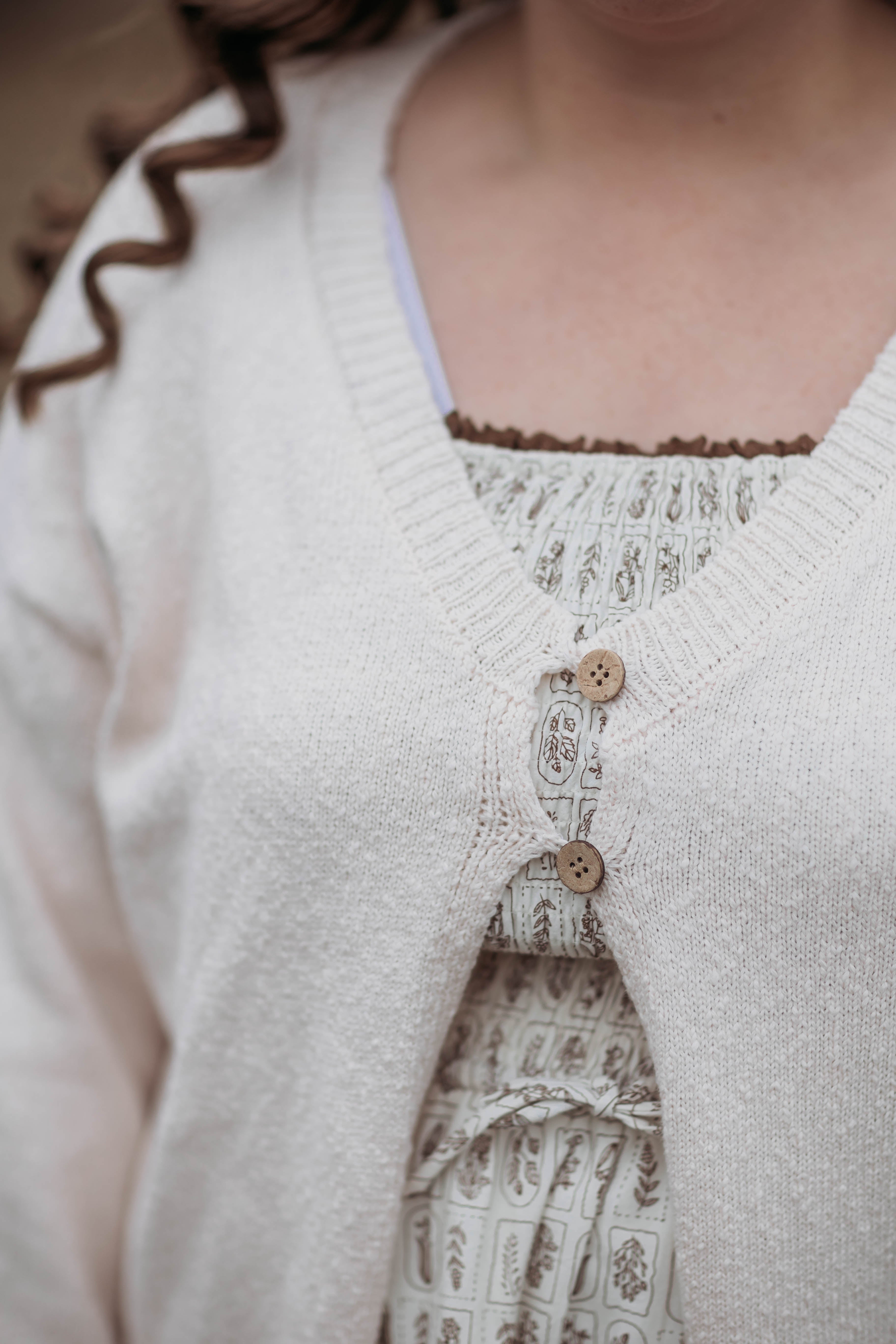 Ryder cardigan--cream